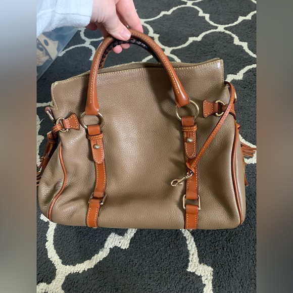 Dooney and Bourke Florentine Medium Leather Satchel - Picture 2 of 5